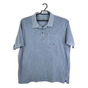 Mens Red Head Blue Polo Shirt Short Sleeve Cotton Polyester Blend Size 2XL
